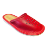 Chłopięce czerwone kapcie domowe, dziecięce papcie - numer 161