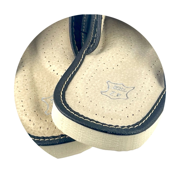 Zamszowe czarne kapcie męskie, skórzane pantofle męskie welurowe