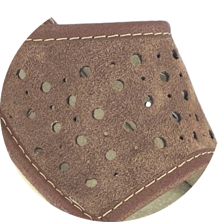 Welurowe kapcie damskie Wygodne pantofle domowe skórzane dasmskie