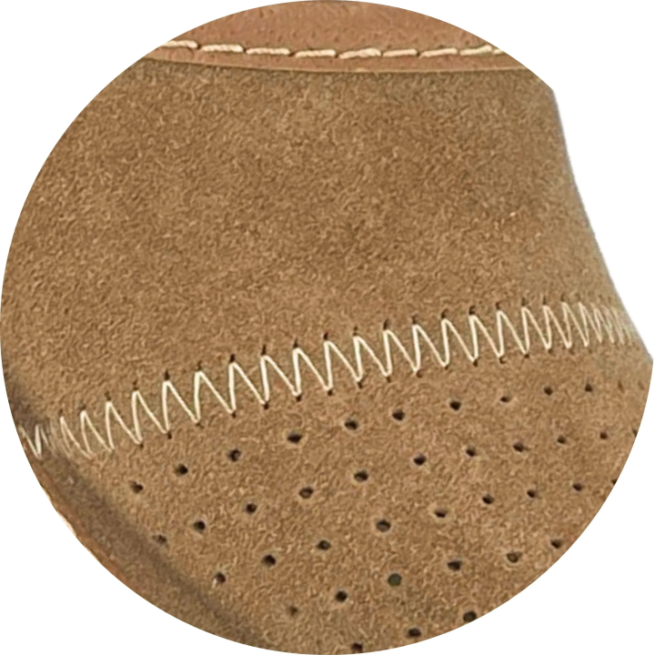 Damskie kapcie domowe Pantofle skórzane Damskie Pantofle Góralskie Skórzane Jasny Brąz