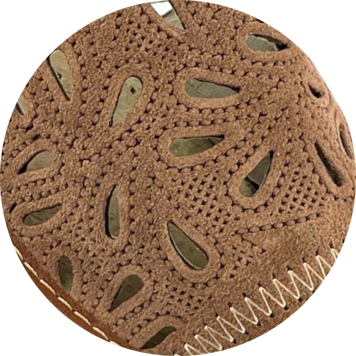 Kryte kapcie damskie skórzane, pantofle domowe ze skóry naturalnej, stylowe kapcie damskie