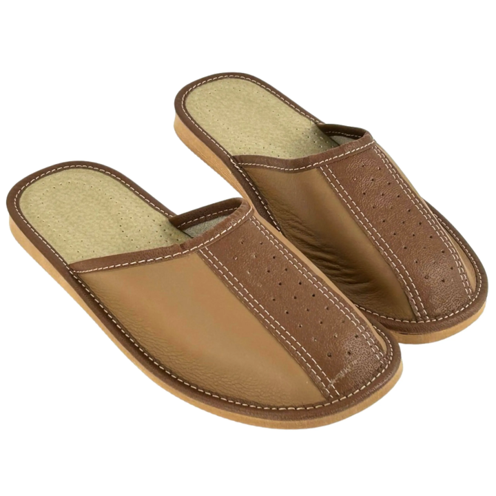 Kryte pantofle męskie Kapcie męski domowe Tanie Laczki męskie