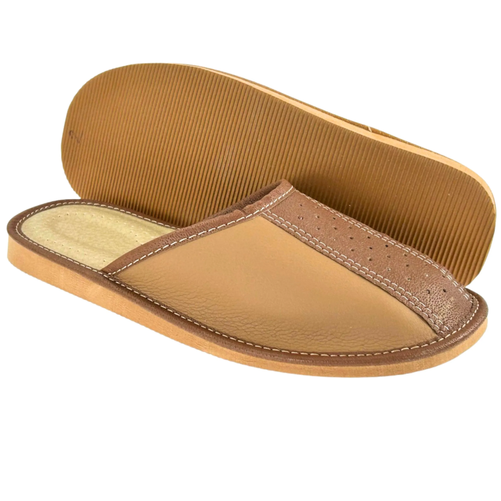 Kryte pantofle męskie Kapcie męski domowe Tanie Laczki męskie