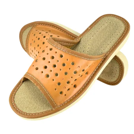 brązowe laczki damskie