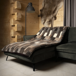 Narzuta Pled Ciepły koc Góralski miękki kocyk