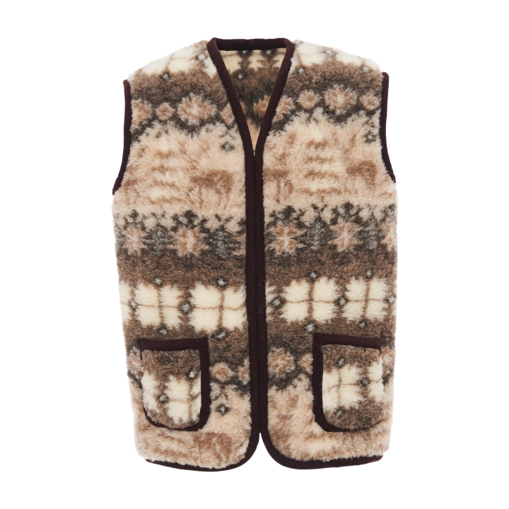 Ciepła kamizelka podhalańska, bezrękawnik góralski tradycyjny