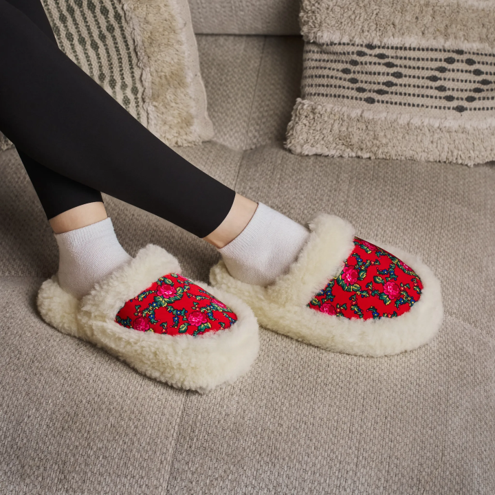 Wsuwki domowe damskie Ciepłe kapciochy domowe - numer 526