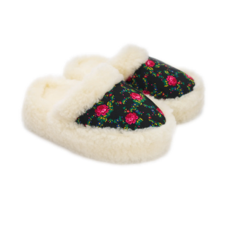 Kapcie damskie domowe Wygodne laczki dla Pań z futerkiem - numer 528