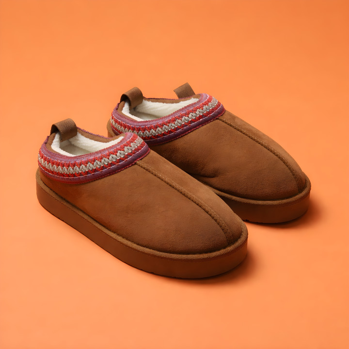 Ciepłe buty damskie Wygodne kapcie domowe