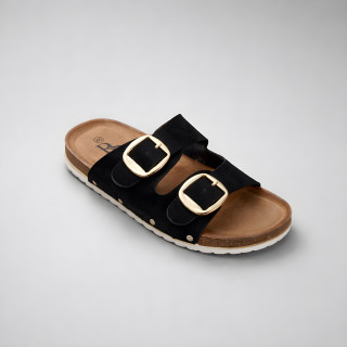 Wygodne buty z klamrą Kapcie Domowe Damskie