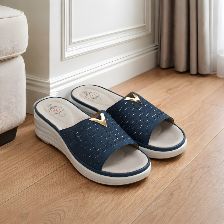 Wygodne kapcie domowe Obuwie damskie