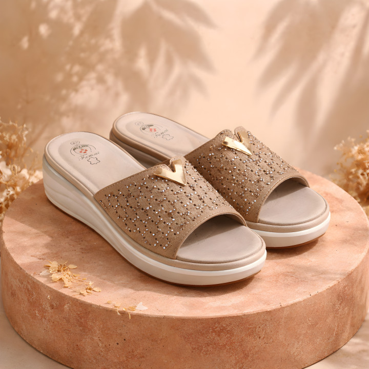 Wygodne kapcie domowe Buty damskie