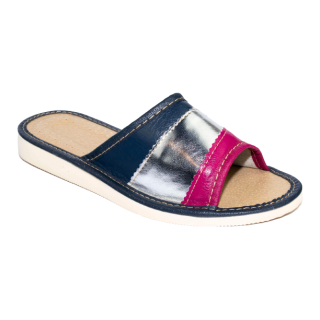 Kolorowe wygodne papcie domowe damskie, wygodne lacie domowe