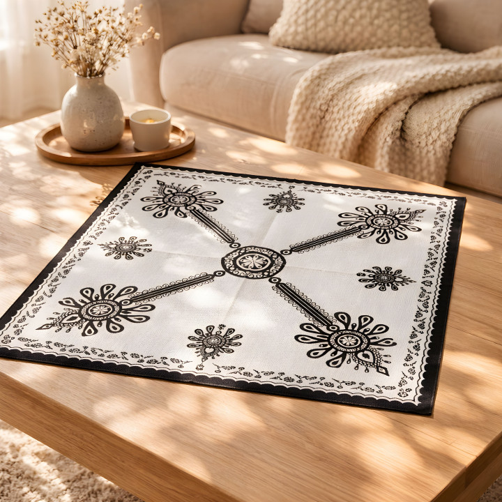 Biała serweta, Serweta w stylu góralskim