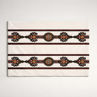 Kołdra ozdobna całoroczna, Kołdra z motywem parzenicy