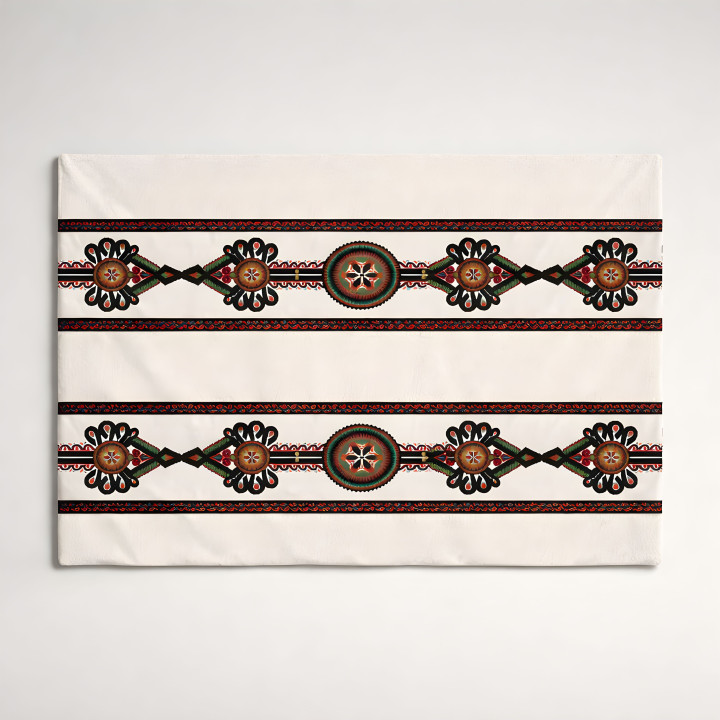 Kołdra ozdobna całoroczna, Kołdra z motywem parzenicy