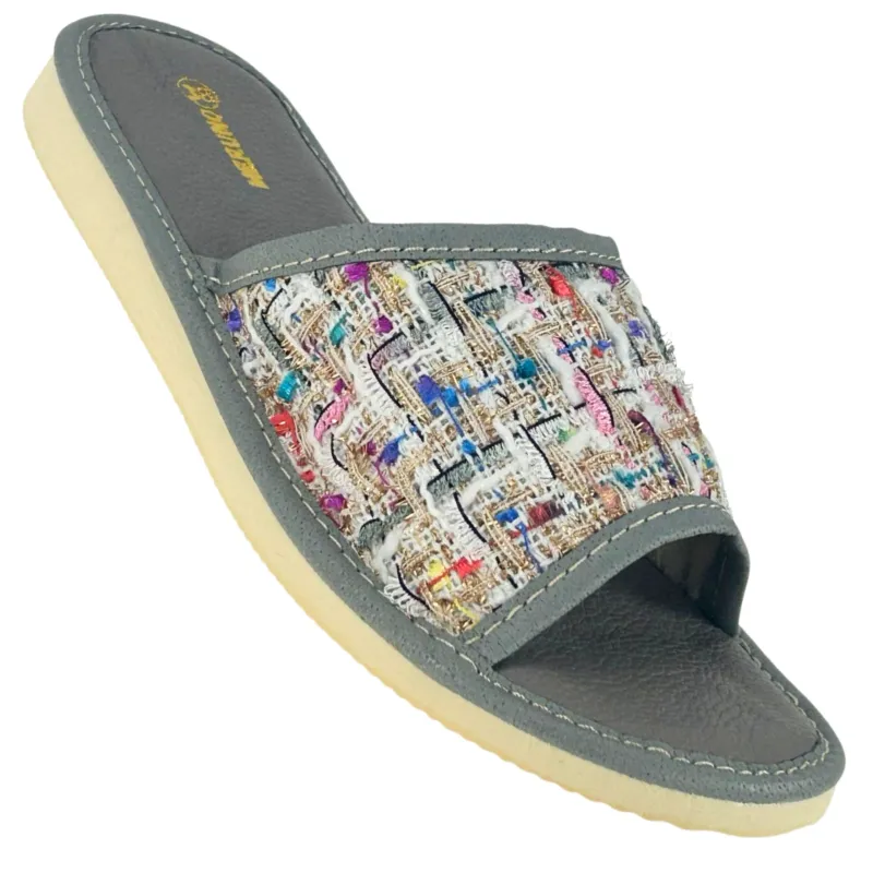 Kapcie Pantofle Damskie Domowe Wygodne Laczki Dla Gości - numer 510