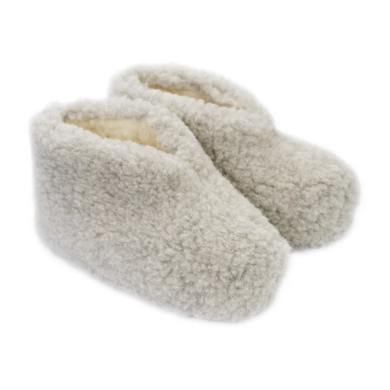 Bambosze kapcie domowe niskie Futrzane Laczki góralskie - numer 529