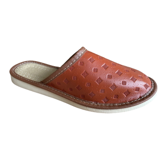 Kryte kapcie domowe damskie ciemne, wygodne lacie damskie - numer 116