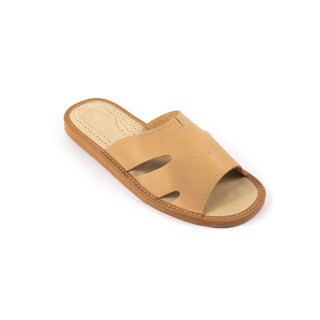 Skórzane męskie pantofle domowe, 100% wysokogatunkowa, kapcie domowe