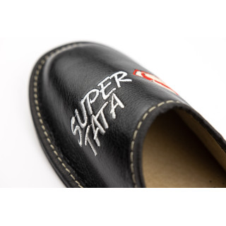 Kryte kapcie męskie "Super Tata", prezenta dla taty - numer 091