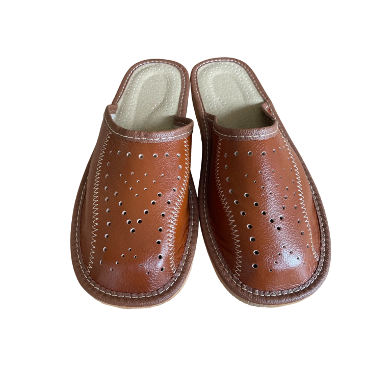 Kryte kapcie męskie, domowe pantofle męskie, laczki męskie